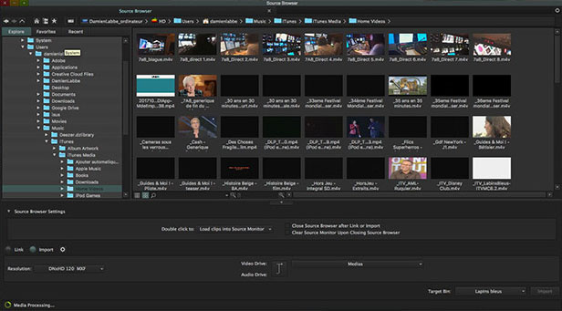 Source browser