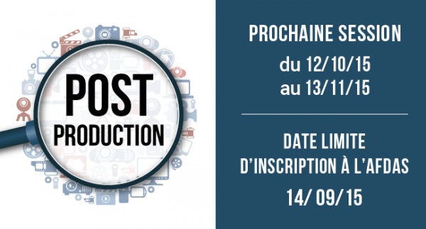 Formation direction de post-production, 3e edition