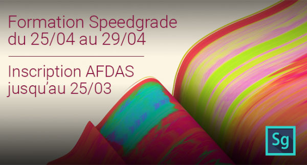 Formation adobe speedgrade