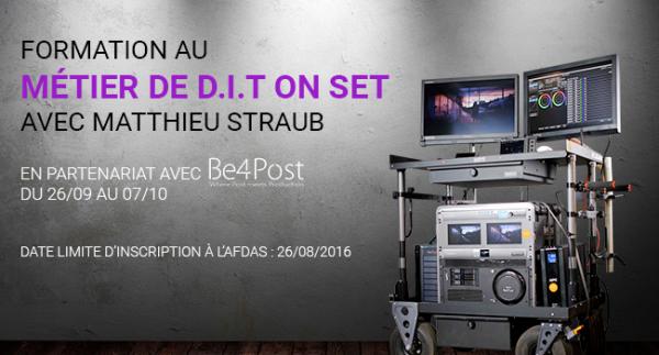 Formation au metier de dit on set conventionnee afdas