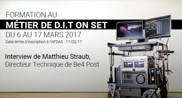 Formation au metier de d.i.t. on set