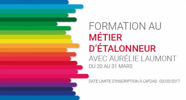 Formation au metier d’etalonneur conventionnee afdas