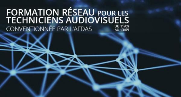 Formation réseau pour les techniciens audiovisuels conventionnée afdas