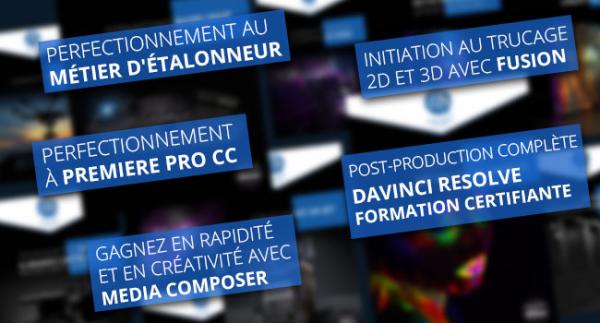 Nos formations audiovisuelles 2019 sont en ligne !
