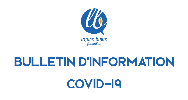 Formations présentielles suspendues / nous restons à votre écoute
