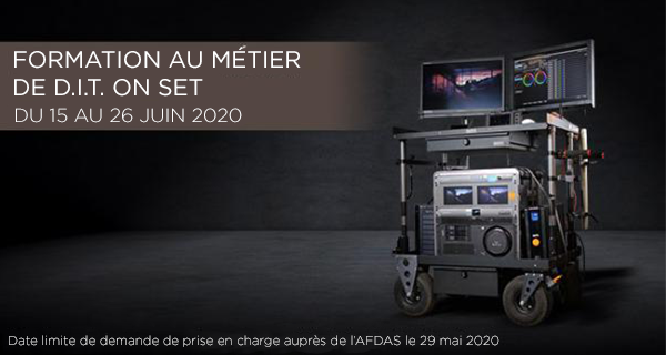 Formation au métier de d.i.t. on set