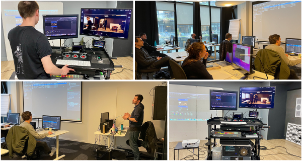 Nouvelle session de la formation au métier de D.I.T. On set