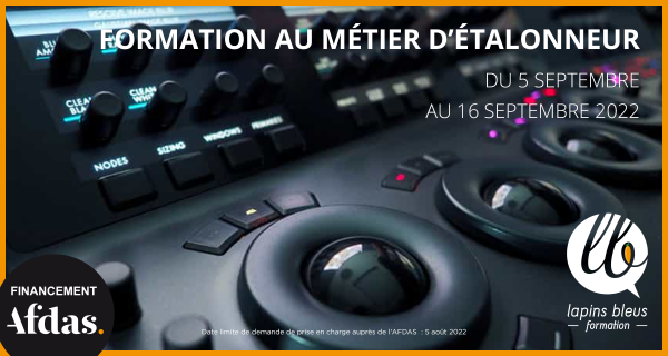 Formation au métier d’étalonneur