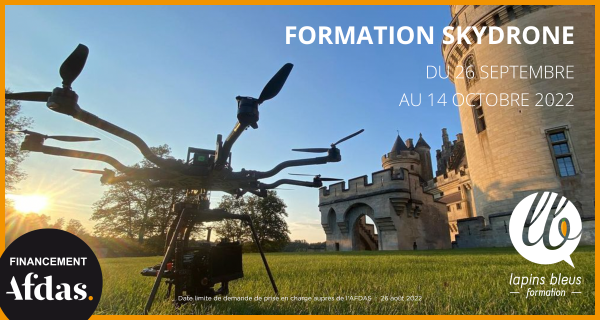 Formation skydrone : prochaine session le 26 septembre