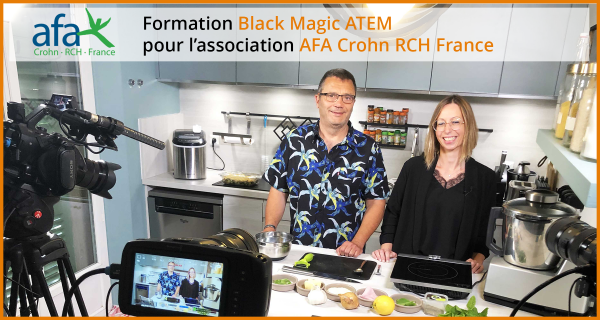 Formation Black Magic ATEM pour l’association AFA Crohn Rch France
