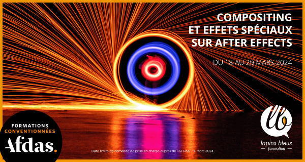 Formation compositing et effets spéciaux sur after effects