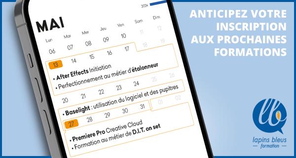 Anticipez votre inscription aux prochaines formations