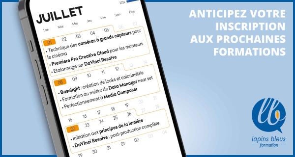 Anticipez votre inscription aux prochaines formations de juillet